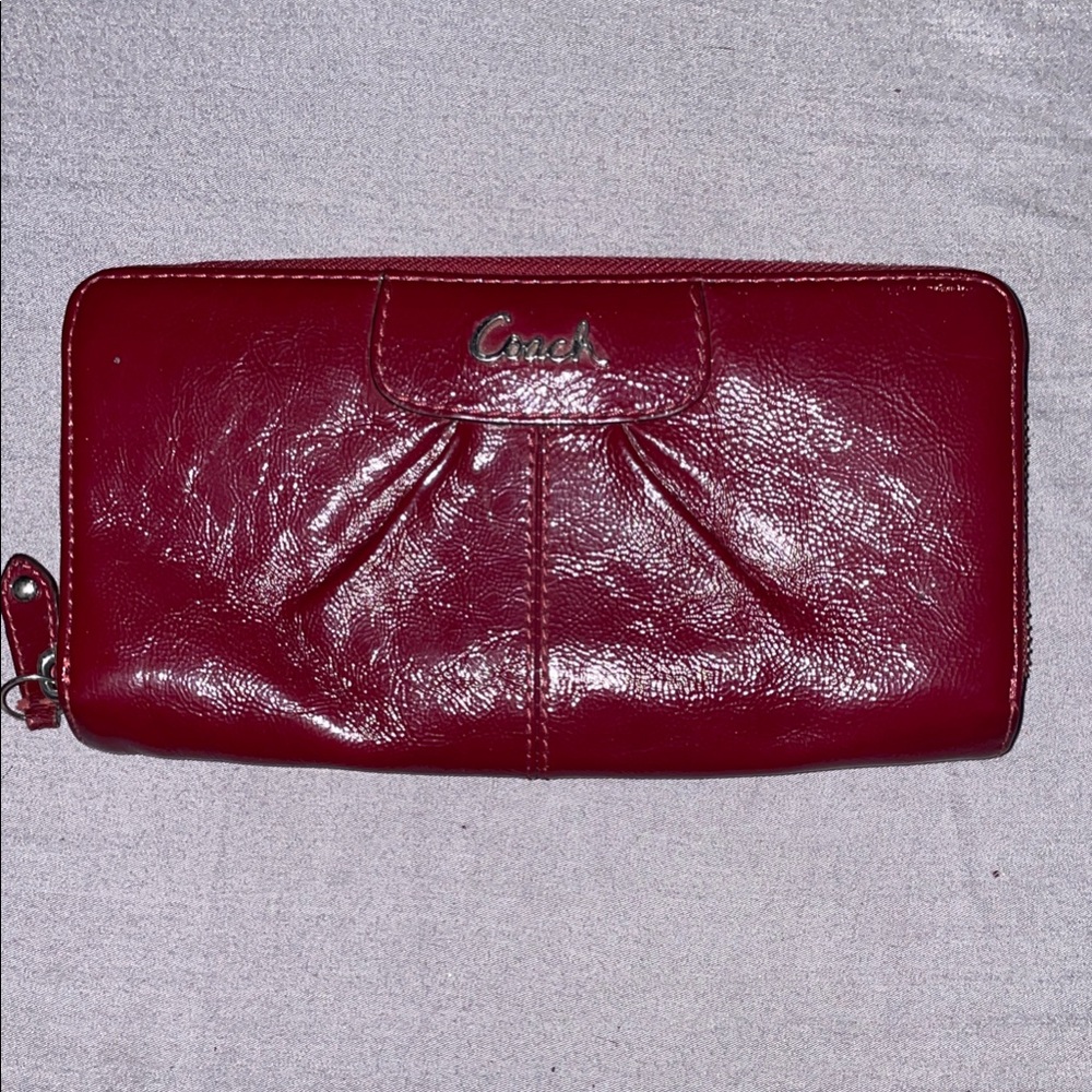 Coach Cherry Red Women's Wallet